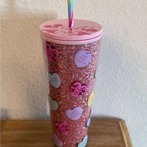 Disney x Starbucks Valentine's Day
2026 Tumbler Cup Design - Pink Glitter